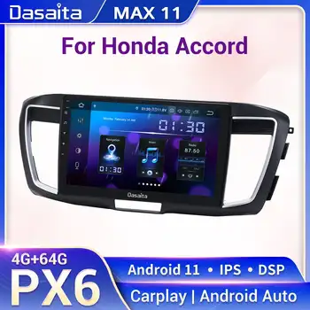 Dasaita Max11 Honda Accord 2013 M. 2014 m. 2015 m. 2016 m. 2017 Automobilio Stereo 10.2